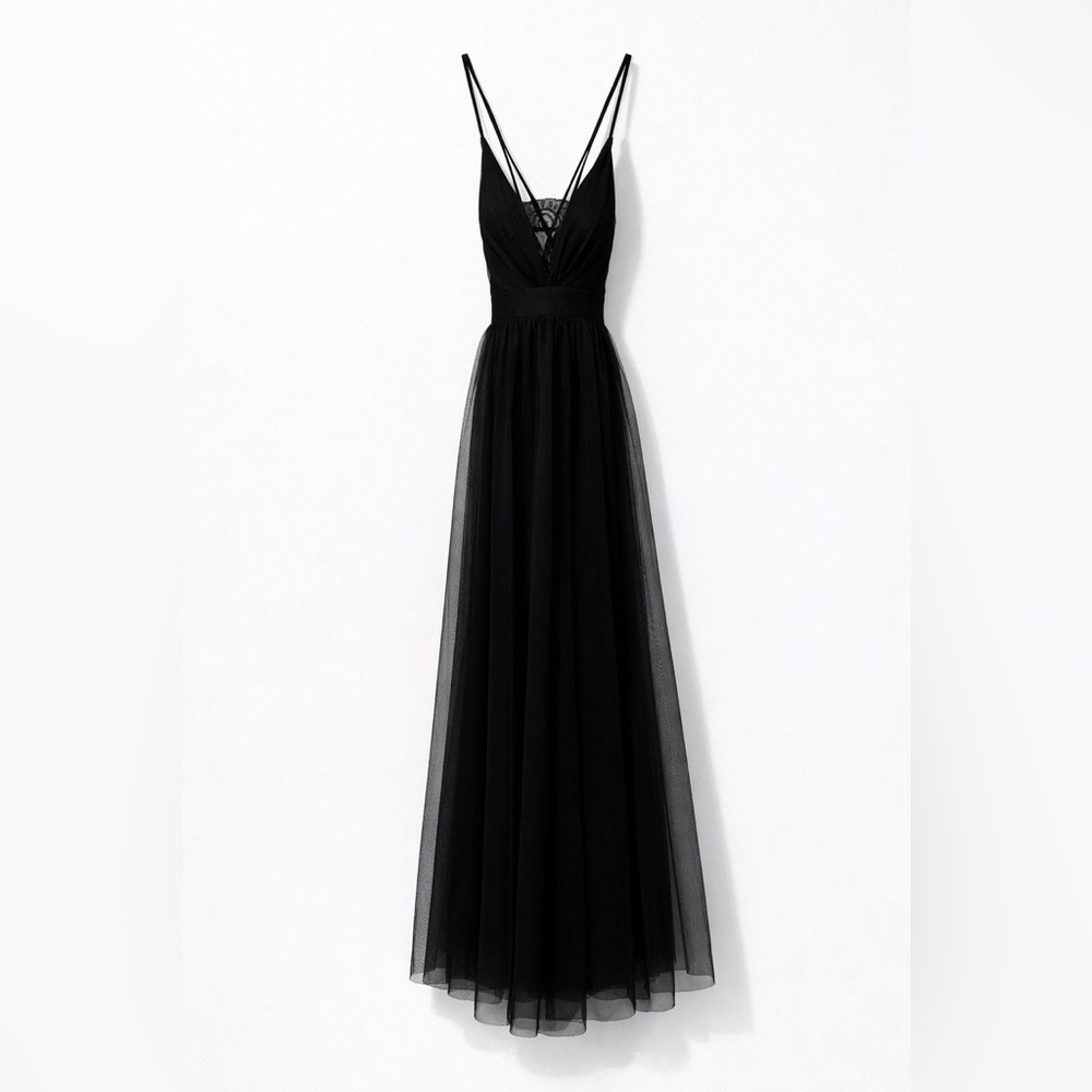 Elegant Black Prom Dress